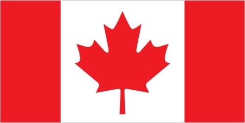 National flag of Canada - The National Flag of Canada is a red flag with a white square in the center containing a stylized 11-point red maple leaf. Though simple with its red and white colours and a single maple leaf, it symbolizes pride and strength throughout Canadian history. The flag is horizontally symmetric and represents Canada as a unified, independent country with values of democracy, inclusion and equity.