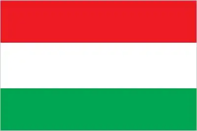 Hungary Flag - Hungary’s flag is a simple and elegant horizontal tricolor of red, white, and green. It is a national symbol that dates back to the 1848 revolution and reflects