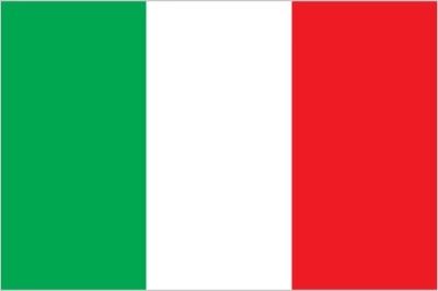 The Italian Tricolour Flag consists of three vertical bands of equal dimensions: green on the hoist side, white in the middle, and red on the fly side. The flag represents the unity and identity of the Italian Republic, having evolved from the original horizontal tricolour of the Cispadane Republic to the current vertical design.