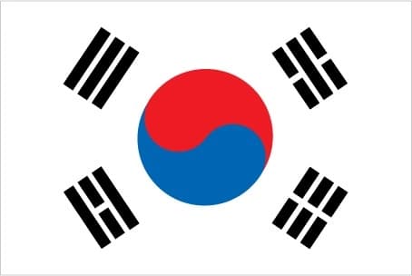 The Taegeukgi consists of a white background, a red and blue taegeuk circle in the center, and four black trigrams (collectively called geongongamri), one in each corner of the flag. The flag embodies the vision of the Korean people who, like the universe, seek continuous creation and enrichment.
