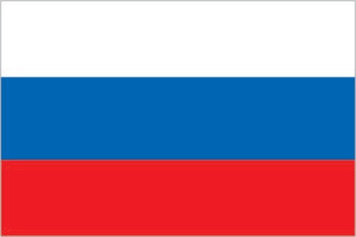 National flag of Russia - The state flag of the Russian Federation is rectangular in form and consists of three equal horizontal stripes: white on top, blue in the middle, and red on the bottom. The flag serves as the national symbol of the Russian Federation.