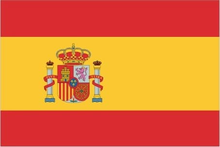 National flag of Spain - According to Article 4.1 of the Spanish Constitution of 1978, 'the Spanish flag consists of three horizontal stripes: red, yellow and red, the yellow stripe being twice as wide as each red stripe.' The flag serves as Spain's national symbol and is governed by comprehensive legal framework defining its use and specifications.