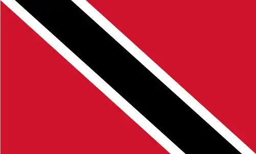National flag of Trinidad and Tobago - The flag of Trinidad and Tobago features a red field bisected diagonally by a wide black stripe edged in white, combining a striking design with deep symbolism rooted in natural elements.